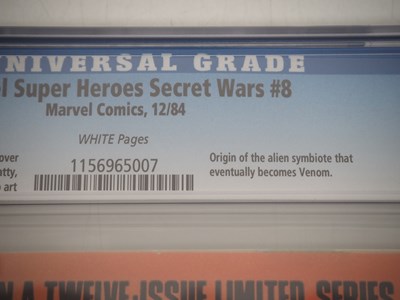 Lot 8 - MARVEL SUPER HEROES SECRET WARS #8 (1984 -...