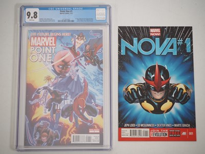 Lot 23 - MARVEL POINT ONE #1 GRADED 9.8 (NM/MINT) by...
