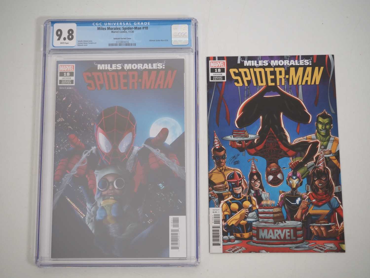 Lot 65 - MILES MORALES: SPIDER-MAN #18 ( Rahzzah...