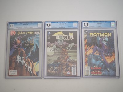 Lot 134 - JOKER CGC 9.8 LOT (3 in Lot) - Includes BATMAN...