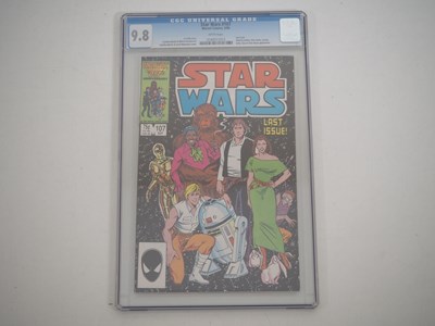 Lot 193 - STAR WARS #107 - (1986 - MARVEL) - GRADED 9.8...