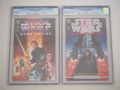 Lot 198 - STAR WARS: DARK EMPIRE #1 & 2 (2 in Lot) -...