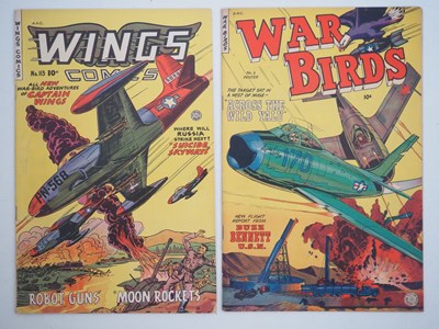 Lot 204 - WINGS COMICS #113 & WAR BIRDS #3 (2 in Lot) -...