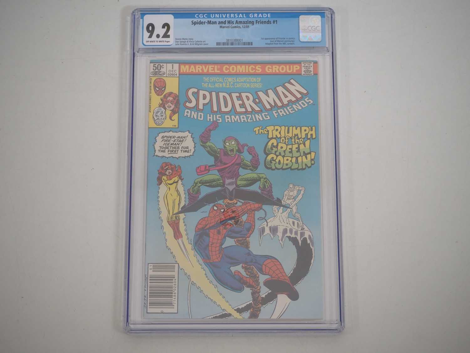Lot 225 - SPIDER-MAN AND HIS AMAZING FRIENDS #1 (1981 -...