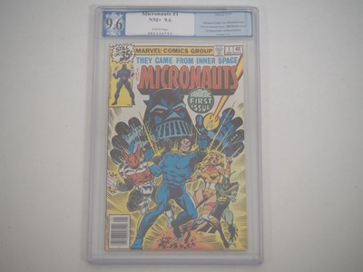Lot 242 - MICRONAUTS #1 (1979 - MARVEL) - GRADED 9.6...
