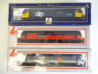 Lot 228 - OO SCALE MODEL RAILWAYS: A group of LIMA Class...