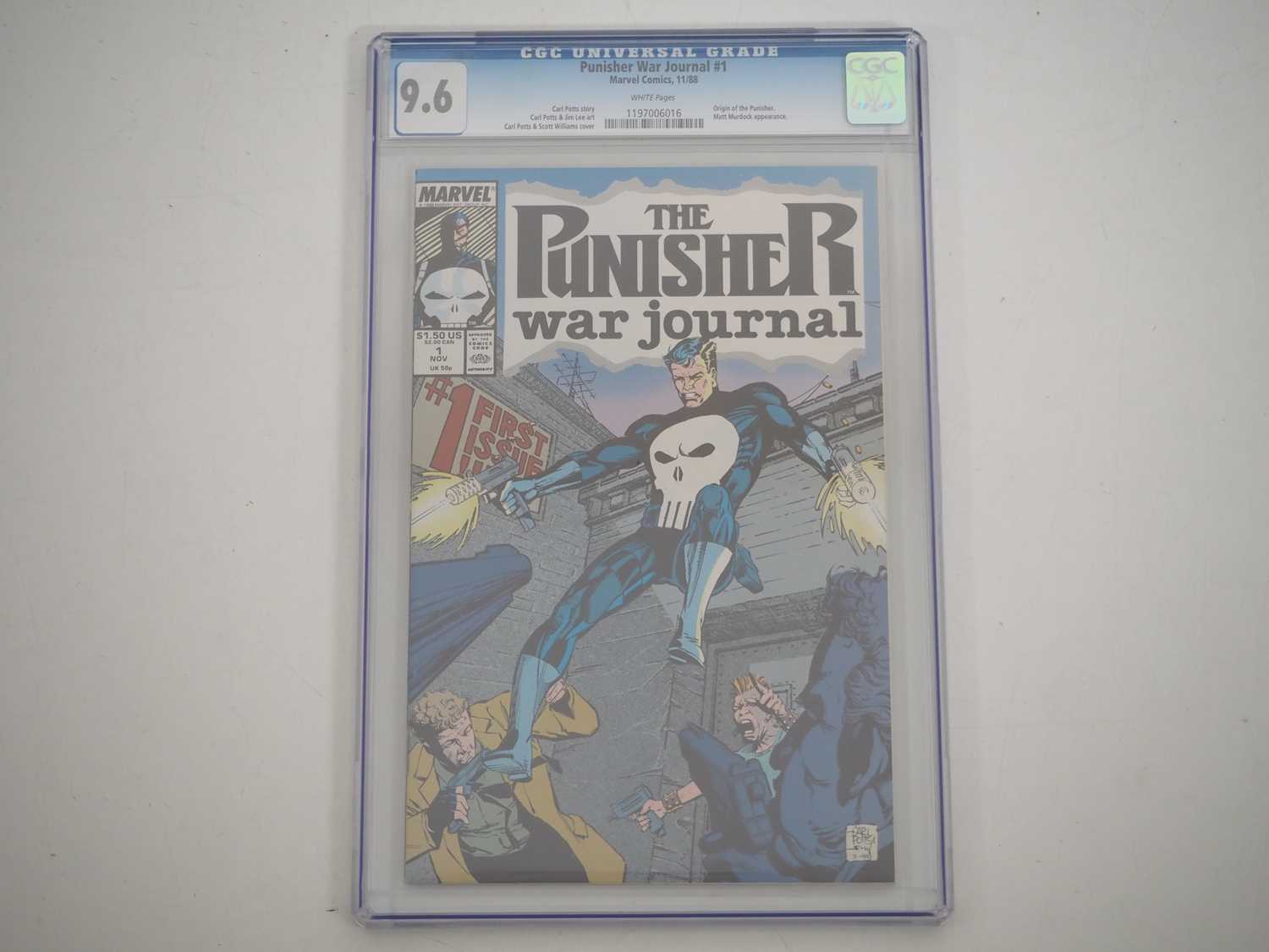 Lot 277 - PUNISHER WAR JOURNAL #1 - (1988 - MARVEL) -...