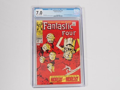 Lot 346 - FANTASTIC FOUR #75 (1968 - MARVEL) GRADED 7.0...