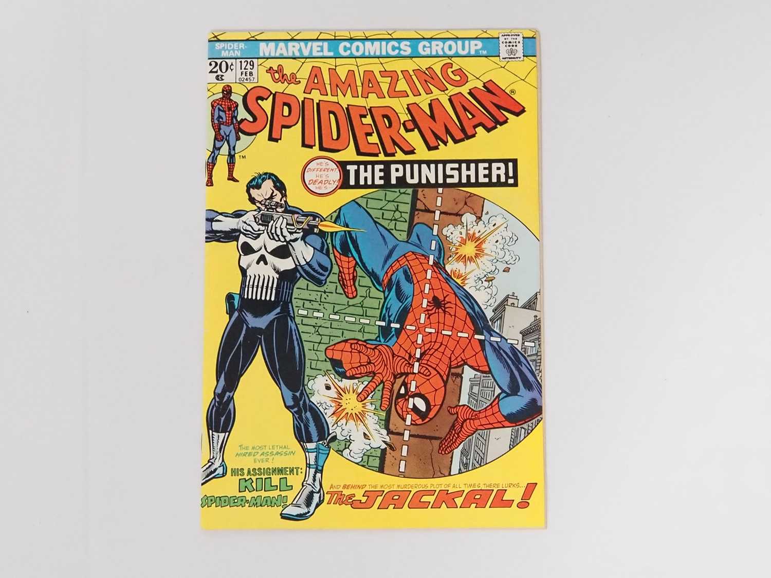 Lot 355 - AMAZING SPIDER-MAN #129 - (1974 - MARVEL) -...
