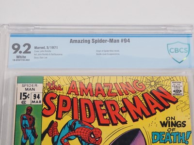 Lot 356 - AMAZING SPIDER-MAN #94 (1971 - MARVEL) GRADED...