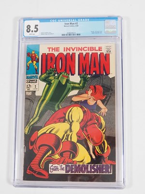 Lot 369 - IRON MAN #2 (1968 - MARVEL) GRADED 8.5 (VF+)...