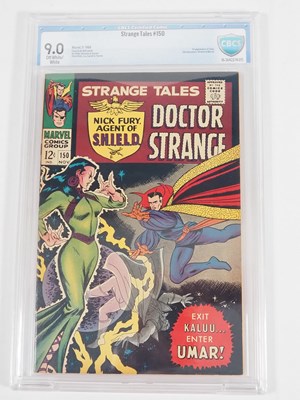 Lot 374 - STRANGE TALES #150 (1966 - MARVEL) GRADED 9.0...