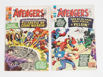 Lot 383 - AVENGERS #13 & 15 (2 in Lot) - (1965 - MARVEL)...