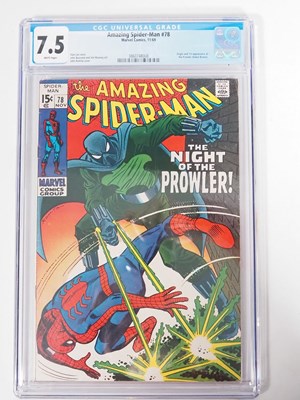 Lot 394 - AMAZING SPIDER-MAN #78 (1969 - MARVEL) GRADED...