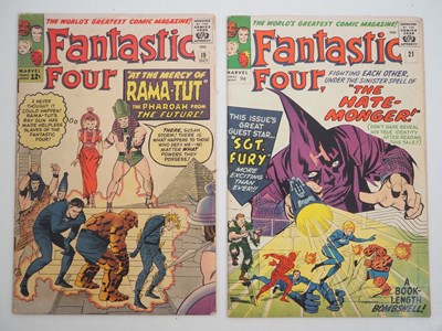 Lot 479 - FANTASTIC FOUR #19 & 21 (2 in Lot) - (1963 -...