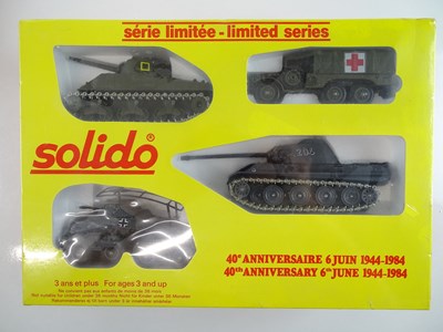 Lot 175 - A pair of SOLIDO military diecast 'Fortieth...