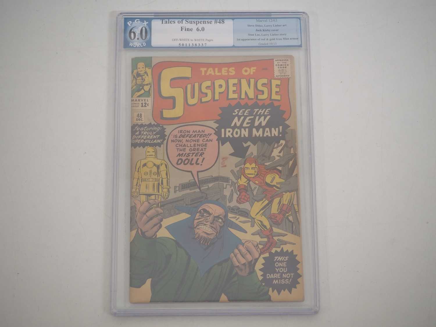 Lot 494 - TALES OF SUSPENSE #48 (1963 - MARVEL) - GRADED...
