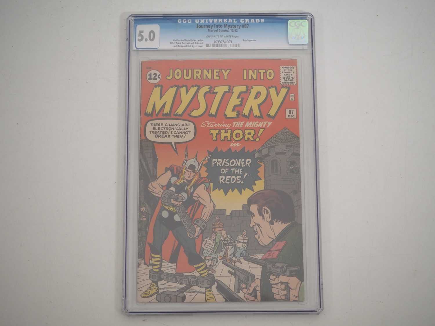 Lot 505 - JOURNEY INTO MYSTERY #87 (1962 - MARVEL) -...