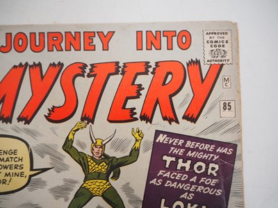 Lot 507 - JOURNEY INTO MYSTERY #85 (1962 - MARVEL - UK...