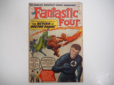Lot 521 - FANTASTIC FOUR #10 (1963 - MARVEL - UK Price...