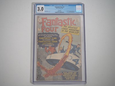 Lot 527 - FANTASTIC FOUR #3 (1962 - MARVEL - UK Price...