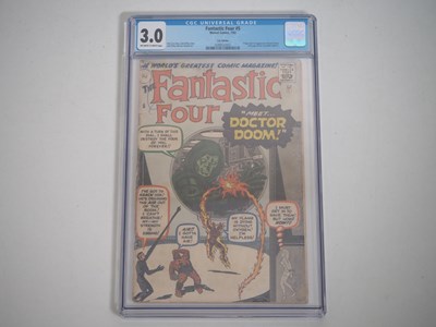 Lot 528 - FANTASTIC FOUR #5 (1962 - MARVEL - UK Price...