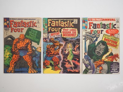 Lot 115 - FANTASTIC FOUR #51, 66 + ANNUAL #2 (3 in Lot) -...