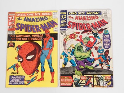 Lot 412 - AMAZING SPIDER-MAN: KING SIZE ANNUALS #2 & 3 -...