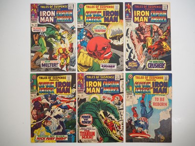 Lot 449 - TALES OF SUSPENSE #89, 90, 91, 92, 93, 96 (6...