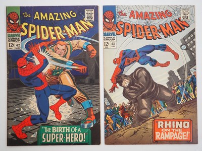 Lot 456 - AMAZING SPIDER-MAN #42 & 43 (2 in Lot) - (1966...