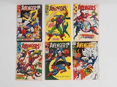 Lot 362 - AVENGERS #51, 52, 53, 55, 56, 61 (6 in Lot) -...