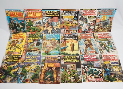 Lot 364 - SGT.FURY AND HIS HOWLING COMMANDOS #51, 53, 60,...