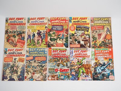 Lot 366 - SGT. FURY AND HIS HOWLING COMMANDOS #3, 5, 6,...