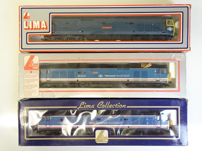 Lot 247 - OO SCALE MODEL RAILWAYS: A trio of LIMA Class...
