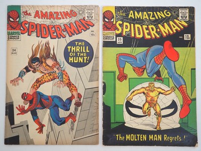 Lot 483 - AMAZING SPIDER-MAN #34 & 35 (2 in Lot) - (1966...