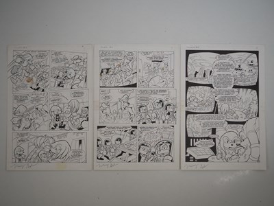 Lot 188 - MANNY GALAN ORIGINAL ART FOR KNUCKLES THE...