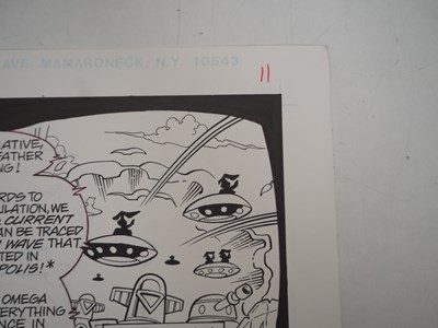 Lot 188 - MANNY GALAN ORIGINAL ART FOR KNUCKLES THE...