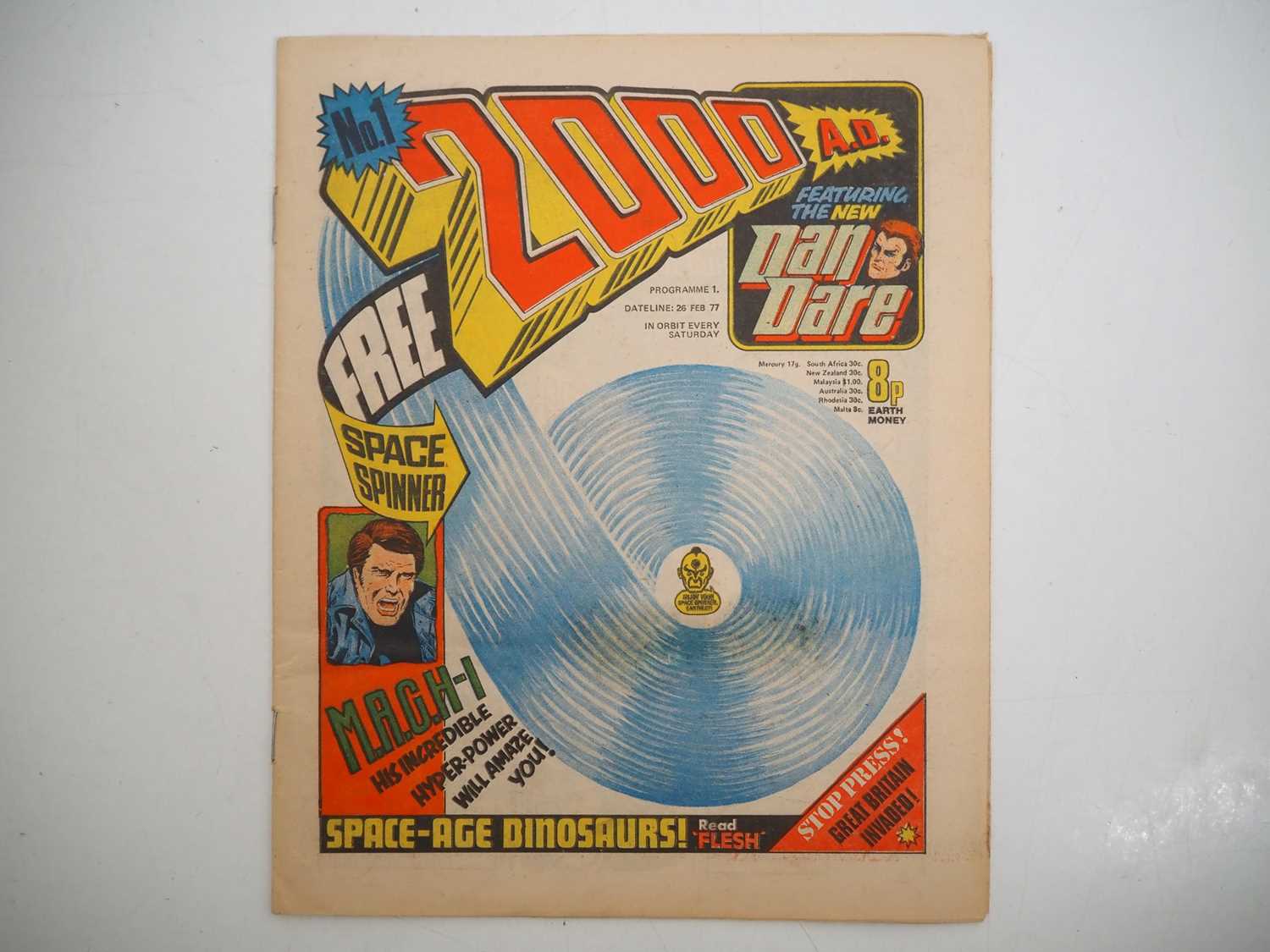 Lot 154 - 2000 AD PROG #1 (1977 - IPC) - KEY British...