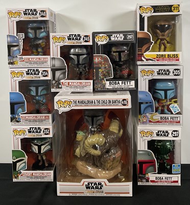 Lot 442 - STAR WARS - A group of Funko Pops - THE...