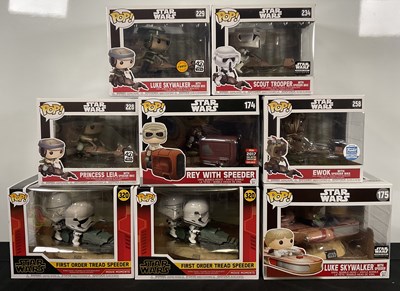 Lot 481 - STAR WARS - A group of Star Wars Funko Pops -...