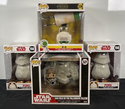 Lot 480 - STAR WARS - A group of oversize Star Wars...