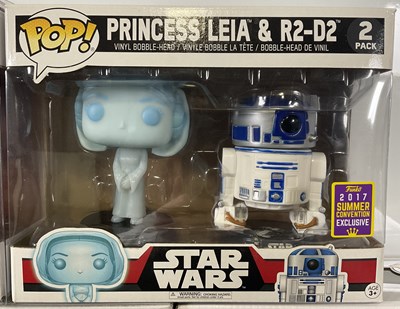 Lot 466 - STAR WARS - A group of Star Wars Funko Pop...