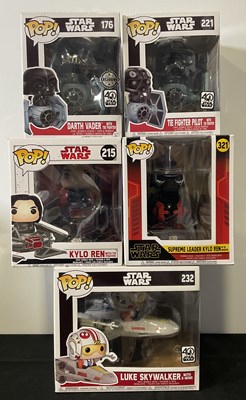 Lot 467 - STAR WARS -  A group of Star Wars Funko Pops...