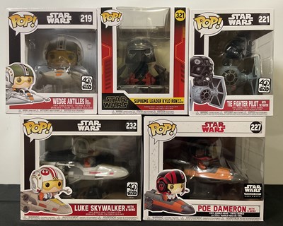 Lot 474 - STAR WARS - A group of Star Wars Funko Pops to...