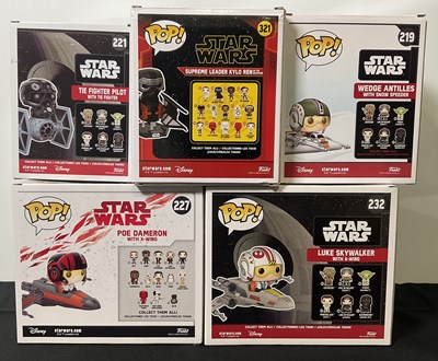 Lot 474 - STAR WARS - A group of Star Wars Funko Pops to...