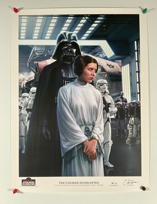 Lot 214 - STAR WARS - 'The Courier Intercepted' an...