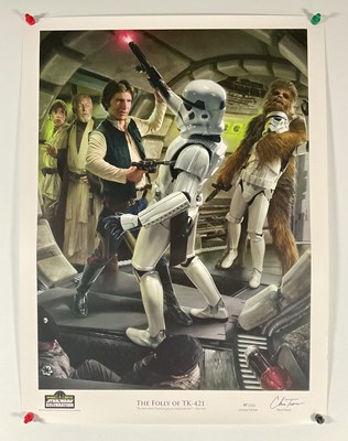 Lot 215 - STAR WARS - 'The Folly of TK-241' an Artist...