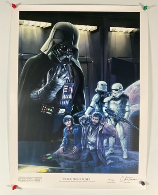 Lot 212 - STAR WARS - 'Execution Order' an Artist Proof...