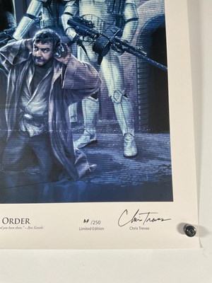 Lot 212 - STAR WARS - 'Execution Order' an Artist Proof...