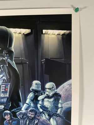 Lot 212 - STAR WARS - 'Execution Order' an Artist Proof...